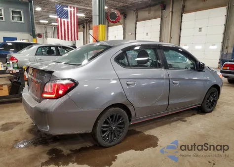 2022 Mitsubishi Mirage G4 Black Edition Es from USA, damaged, VIN ML32FUFJ2NHF01940